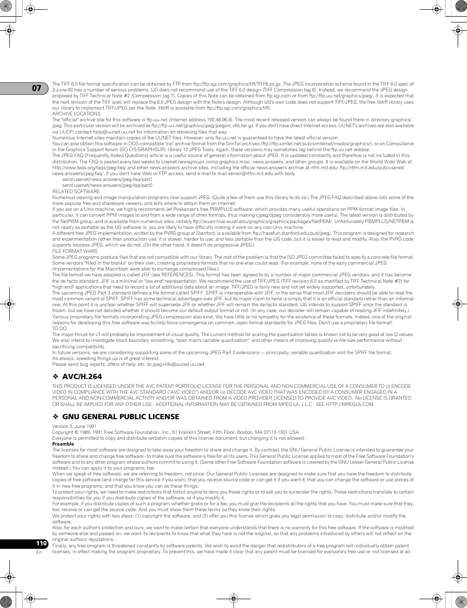 Pioneer LX01BD User Manual | Page 110 / 116