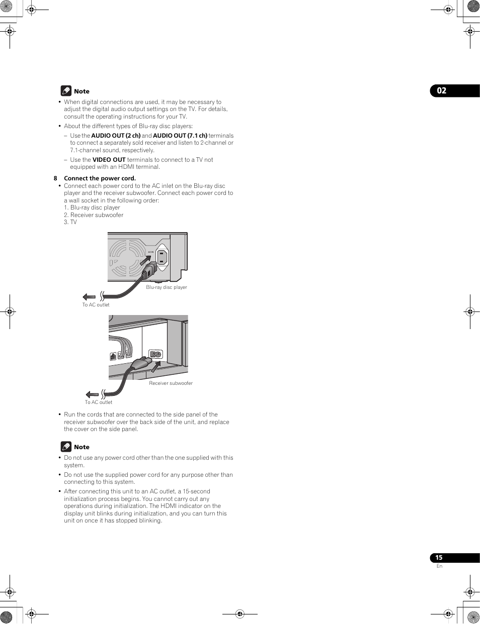 Pioneer LX01BD User Manual | Page 15 / 116