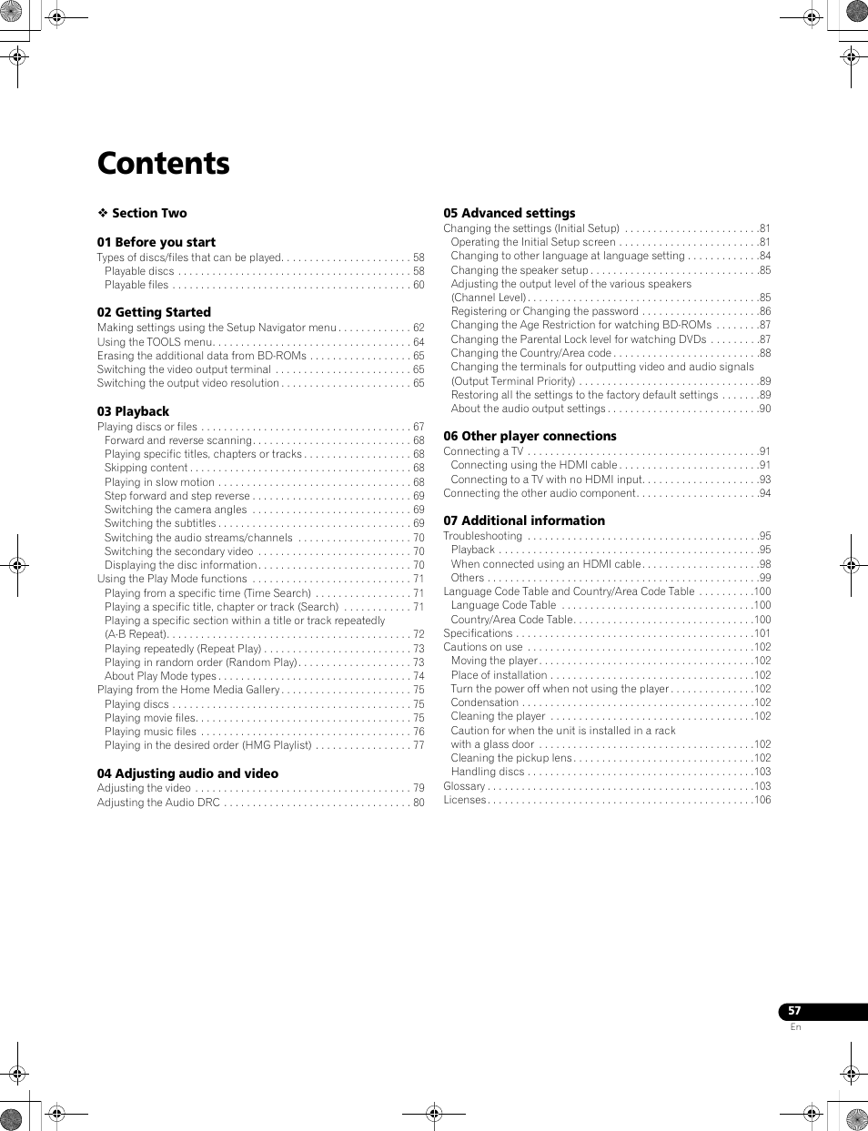 Pioneer LX01BD User Manual | Page 57 / 116