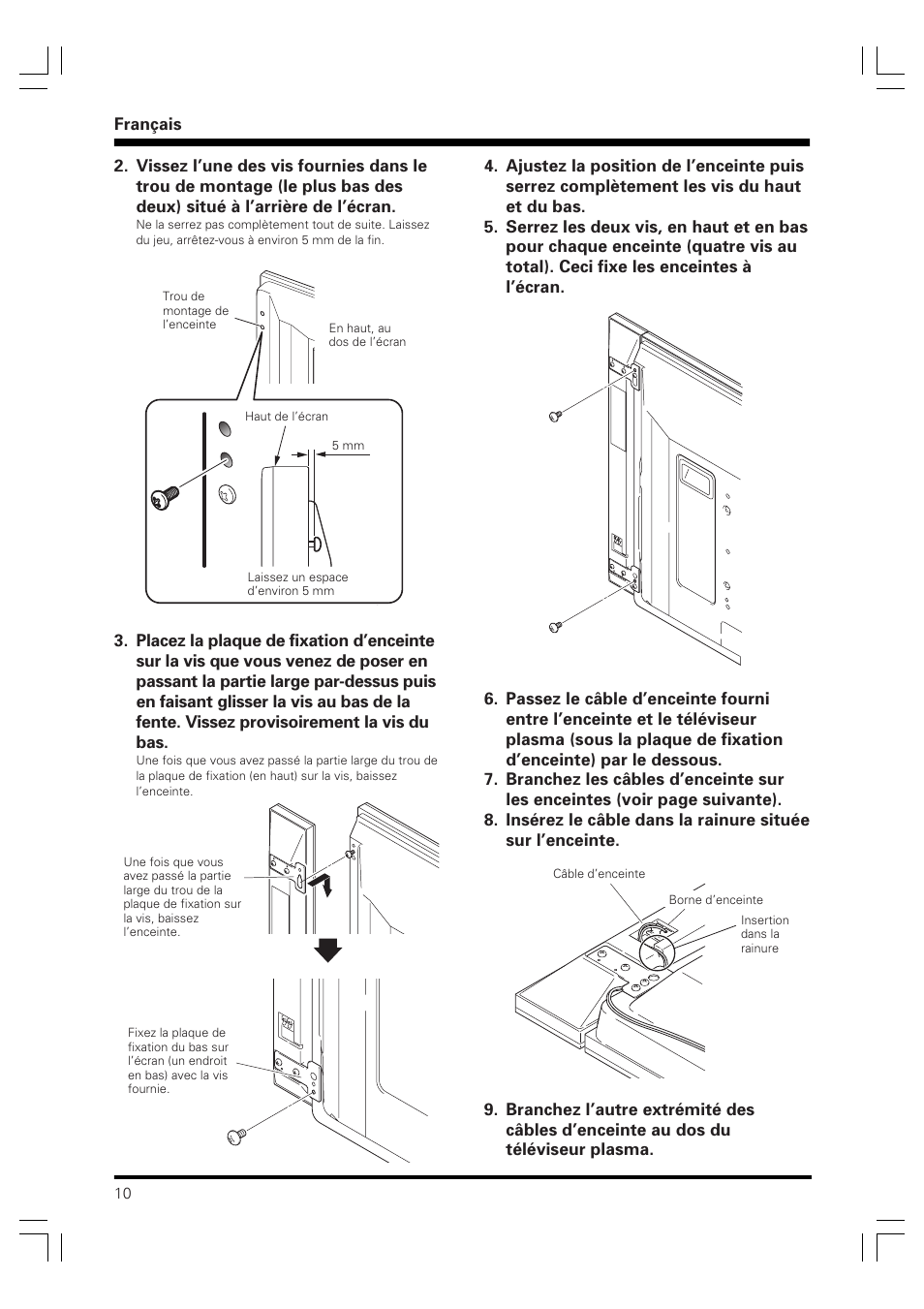 Pioneer PDP-S58 User Manual | Page 10 / 44