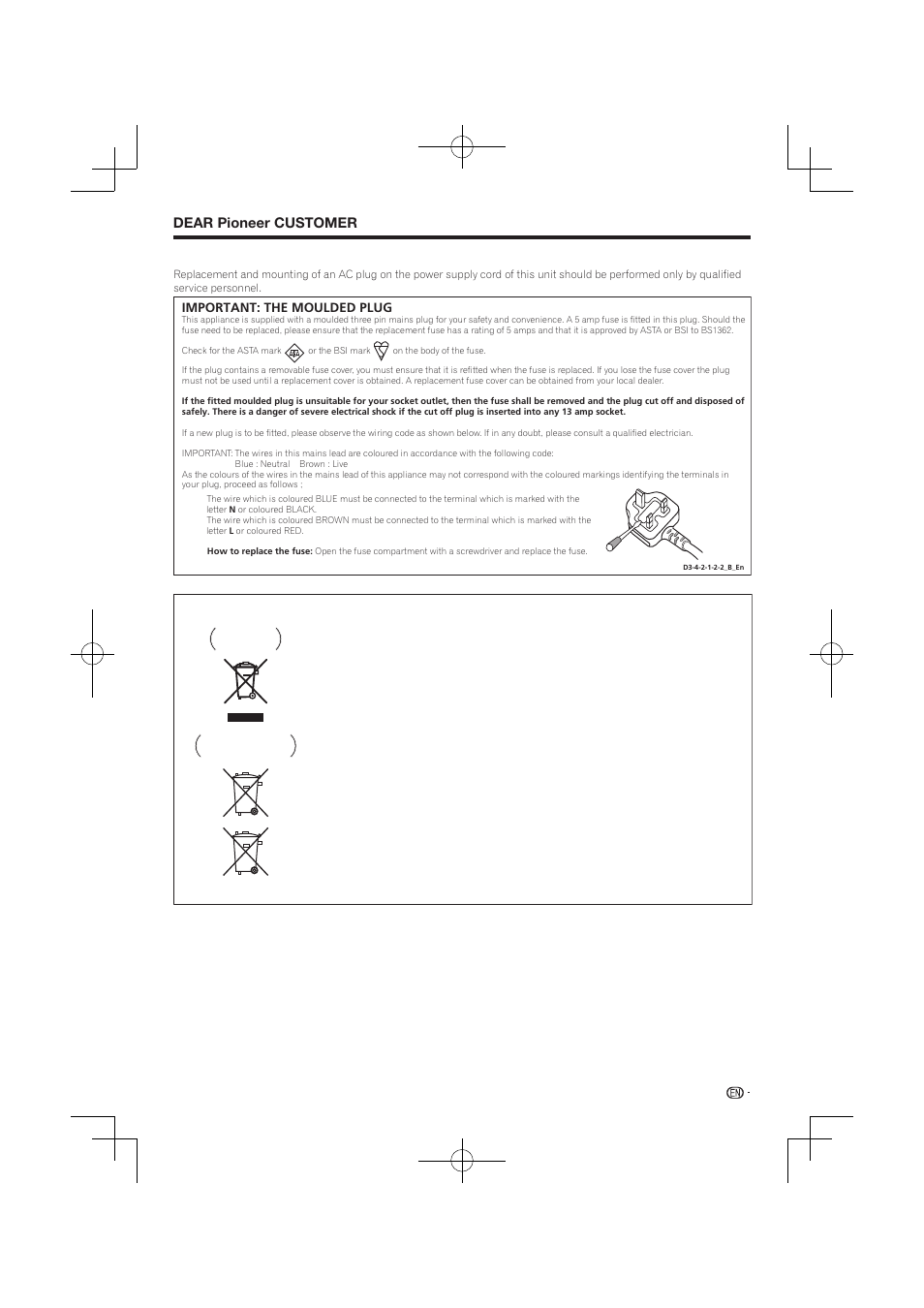 Pioneer BDP-120 User Manual | Page 5 / 59