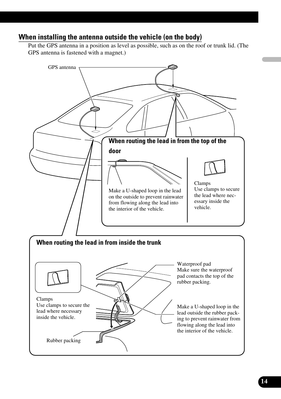 Pioneer AVG-VDP1 User Manual | Page 15 / 86