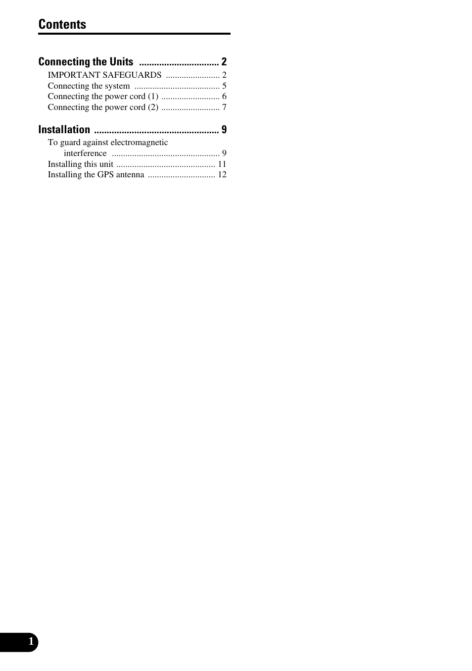 Pioneer AVG-VDP1 User Manual | Page 2 / 86
