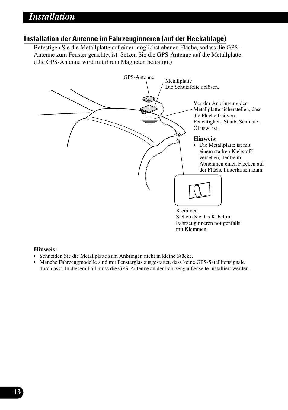 Installation | Pioneer AVG-VDP1 User Manual | Page 42 / 86