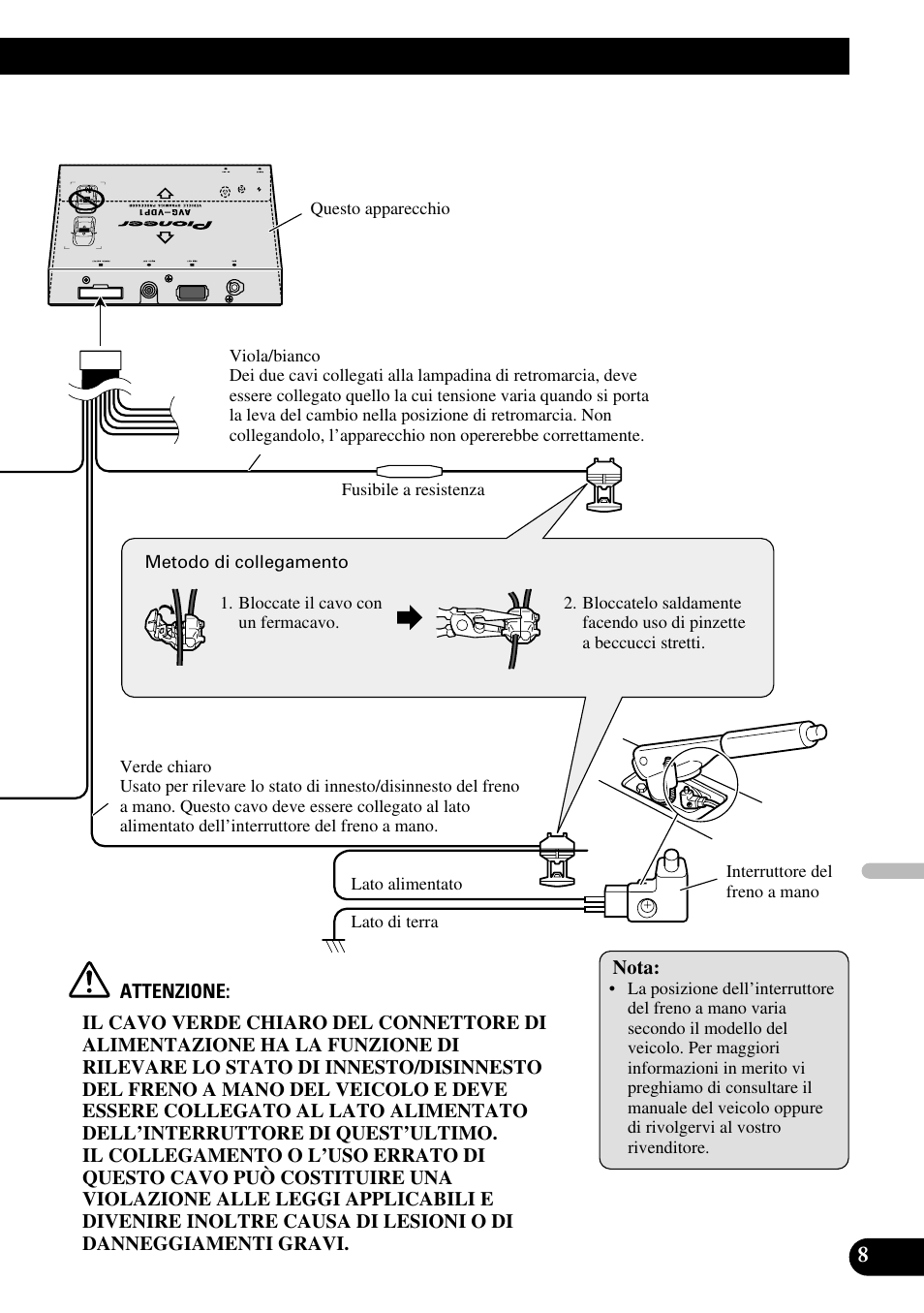 Pioneer AVG-VDP1 User Manual | Page 65 / 86