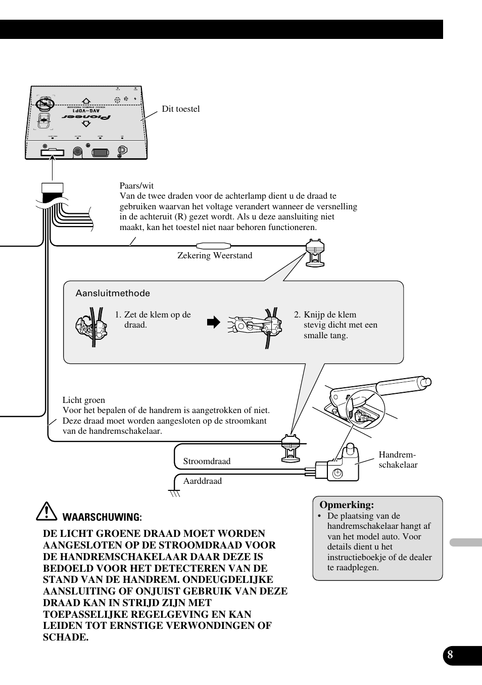 Pioneer AVG-VDP1 User Manual | Page 79 / 86