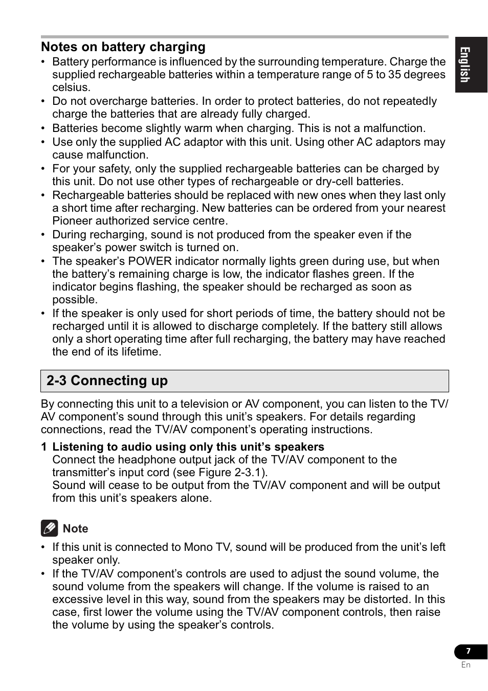 3 connecting up | Pioneer VMS-550 User Manual | Page 13 / 92