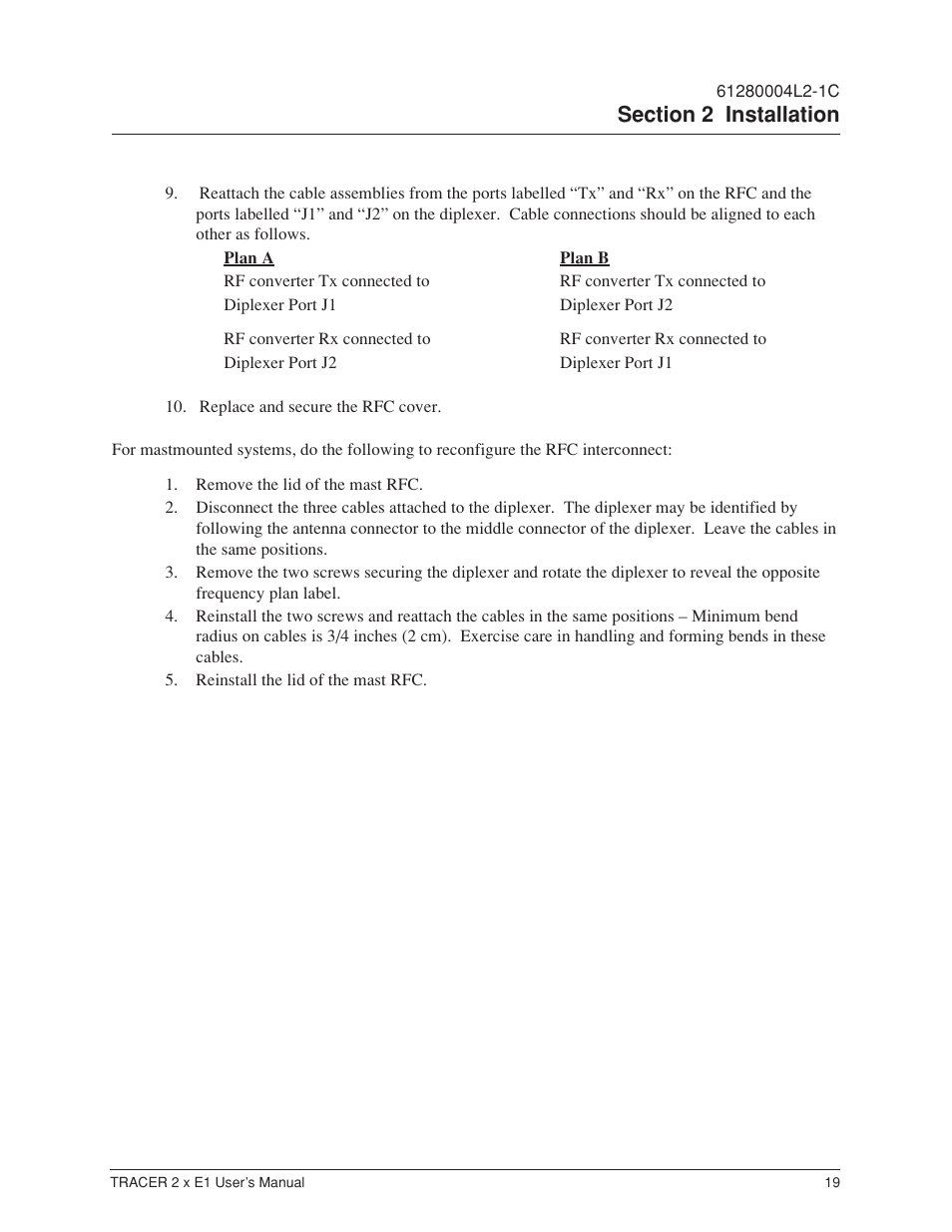 ADTRAN Tracer 2 x E1 User Manual | Page 29 / 62