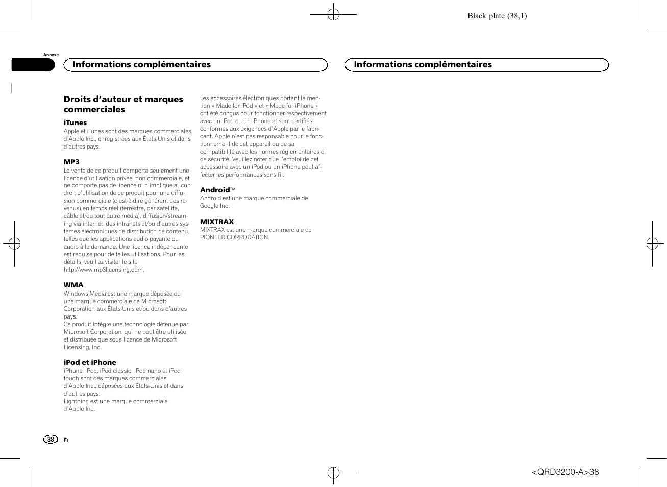 Pioneer DEH-2600UI User Manual | Page 38 / 148