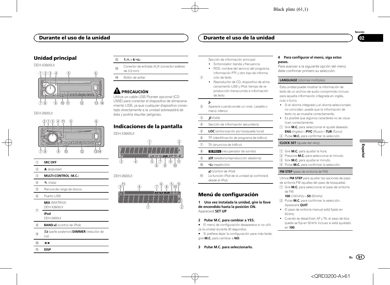 Pioneer DEH-2600UI User Manual | Page 61 / 148