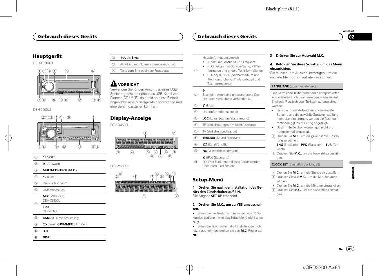 Pioneer DEH-2600UI User Manual | Page 81 / 148