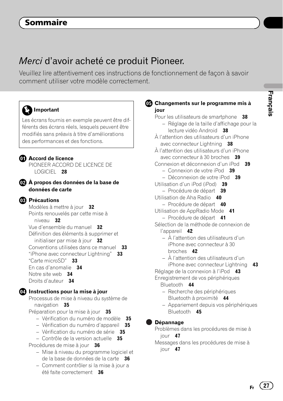 Pioneer AVIC-F50BT User Manual | Page 27 / 132