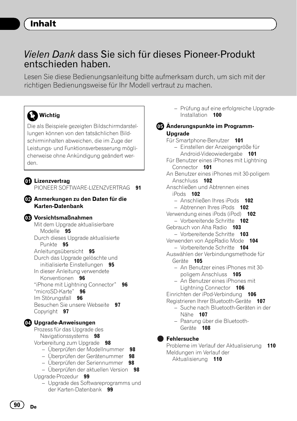 Pioneer AVIC-F50BT User Manual | Page 90 / 132