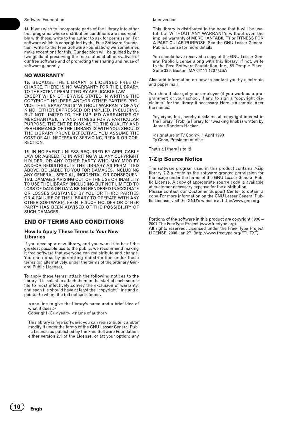 Pioneer AVIC-F920BT User Manual | Page 10 / 120