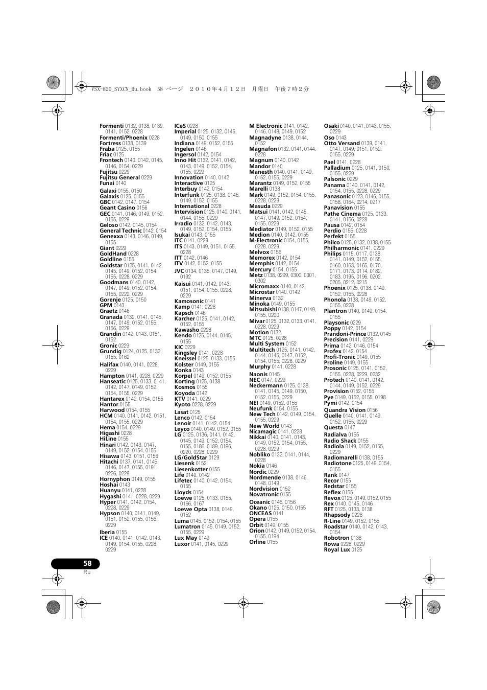 Pioneer VSX-820-K User Manual | Page 218 / 244