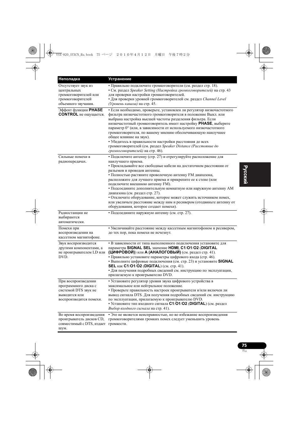 Pioneer VSX-820-K User Manual | Page 235 / 244
