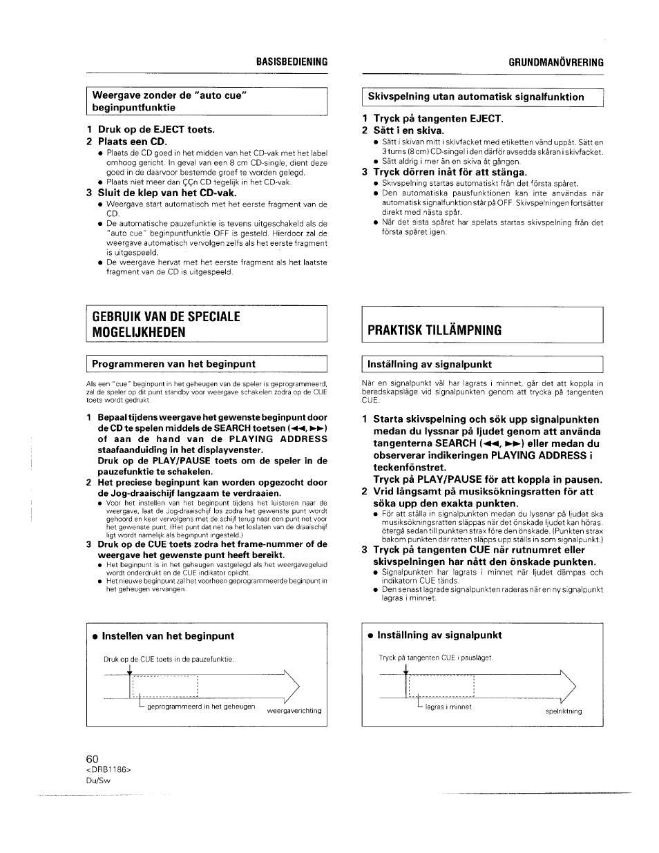 Skivspelning utan automatisk signalfunktion | Pioneer CDJ-500II User Manual | Page 60 / 91