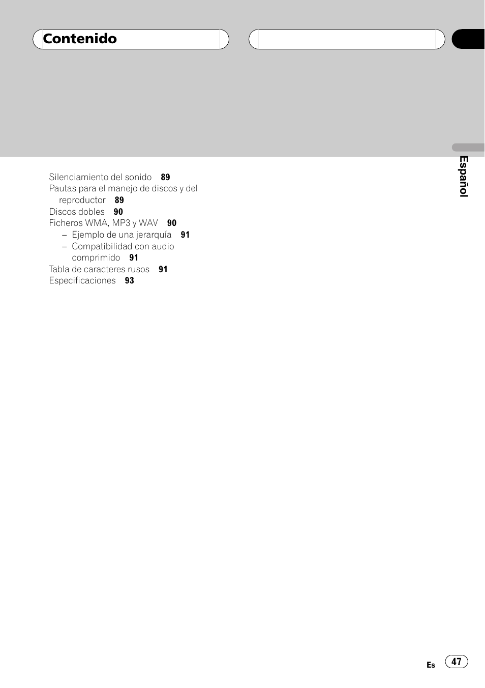 Pioneer DEH-P5900MP User Manual | Page 47 / 95