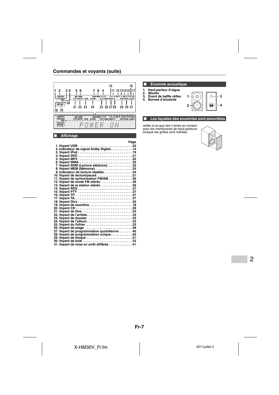Fr-7 | Pioneer X-HM30V-S User Manual | Page 51 / 268