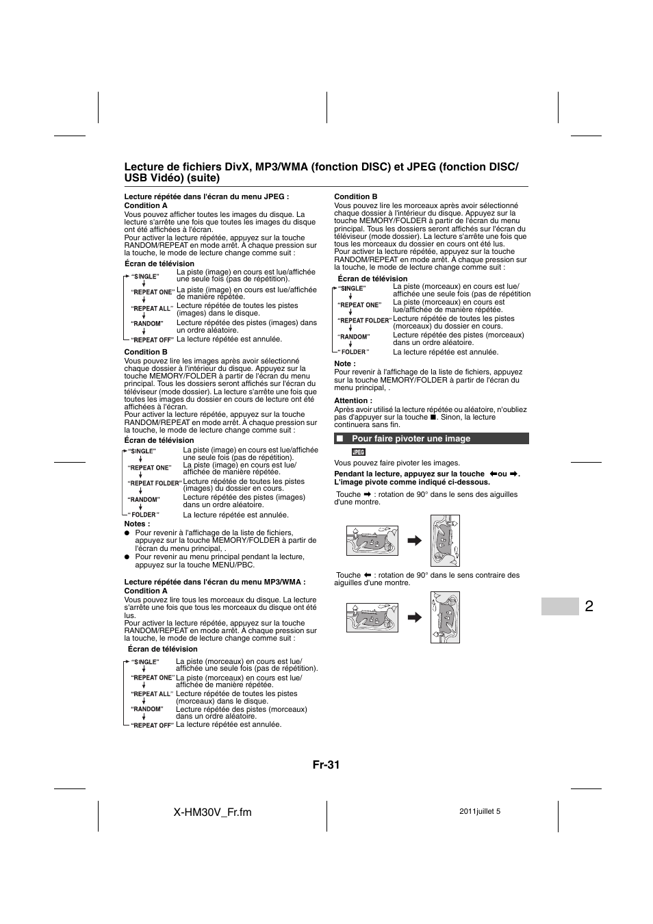 Fr-31 | Pioneer X-HM30V-S User Manual | Page 75 / 268