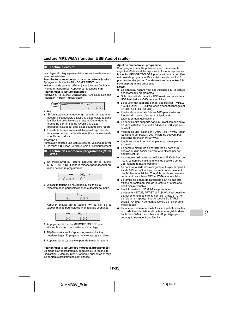 Fr-35 | Pioneer X-HM30V-S User Manual | Page 79 / 268
