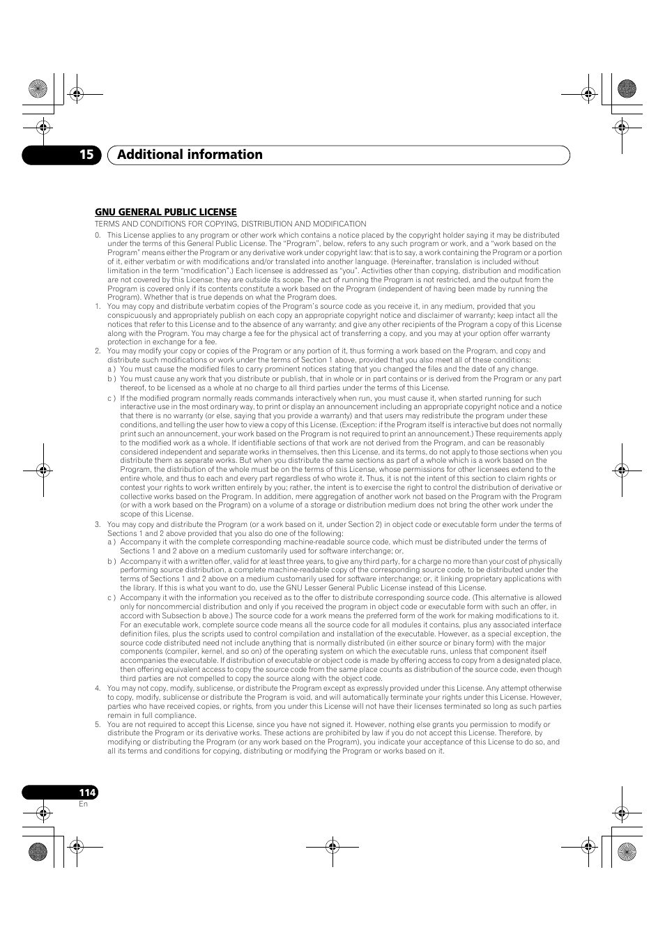 Additional information 15 | Pioneer PDP-LX5090H User Manual | Page 114 / 339