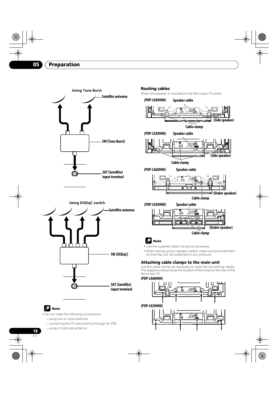 Preparation 05 | Pioneer PDP-LX5090H User Manual | Page 18 / 339