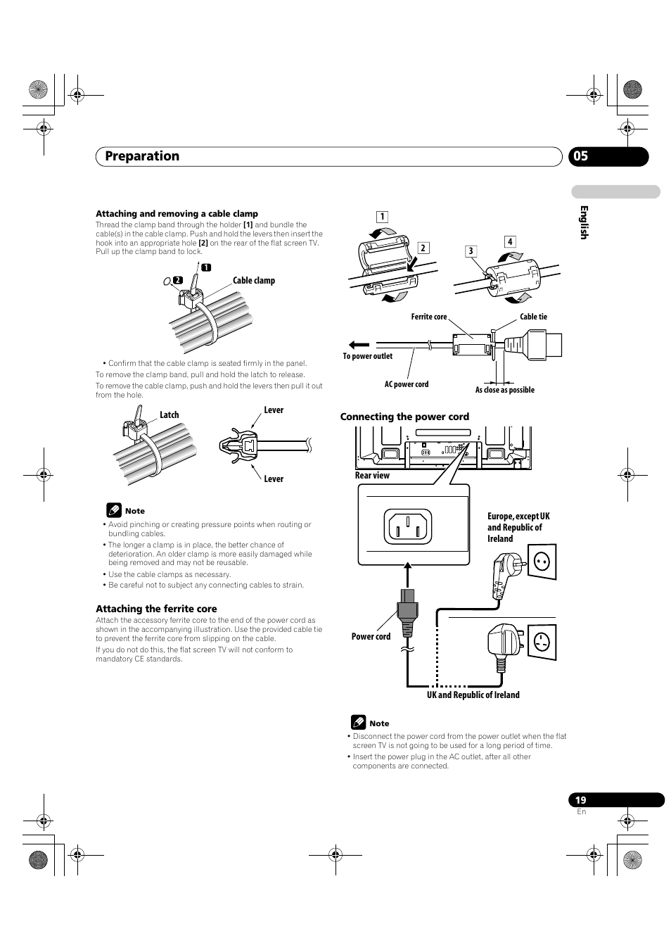 Preparation 05 | Pioneer PDP-LX5090H User Manual | Page 19 / 339