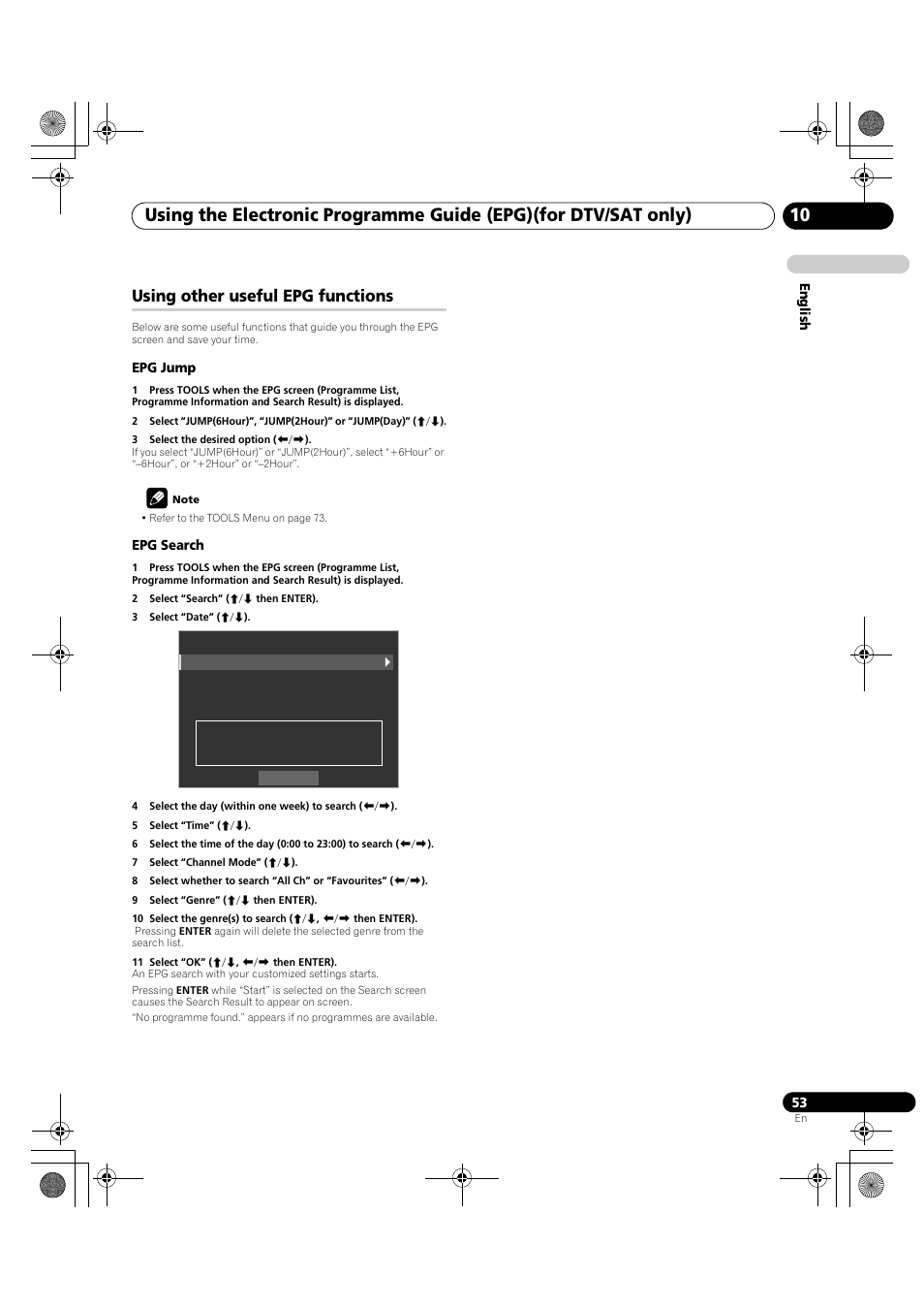 Using other useful epg functions | Pioneer PDP-LX5090H User Manual | Page 53 / 339