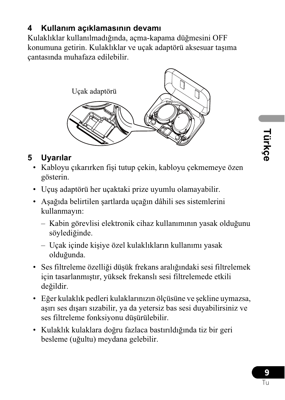 Türkçe | Pioneer SE-NC21M User Manual | Page 117 / 196