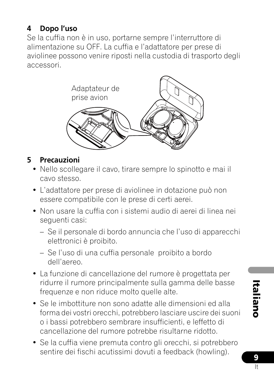 Italiano | Pioneer SE-NC21M User Manual | Page 45 / 196