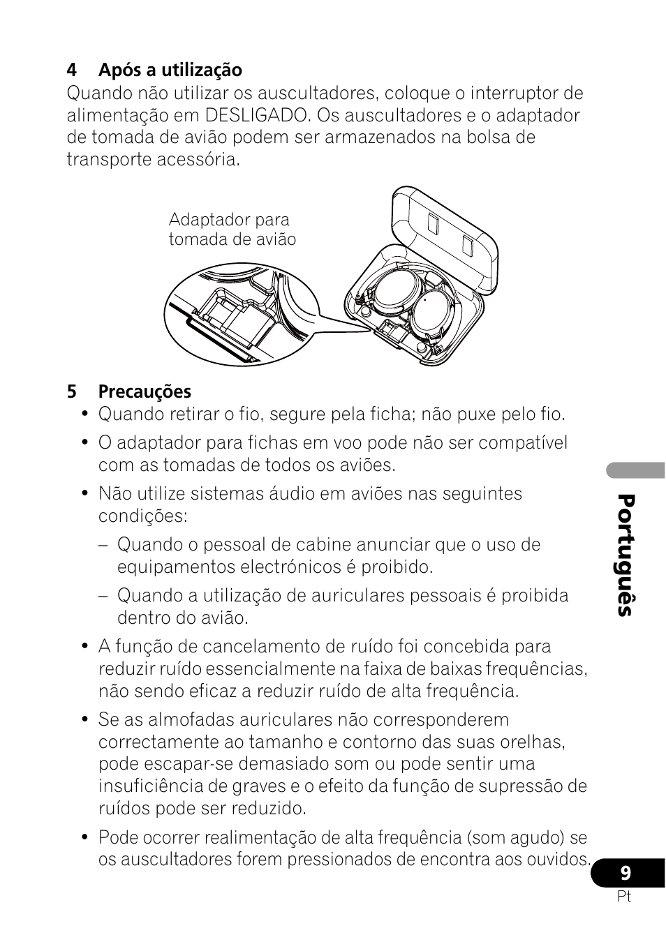 Português | Pioneer SE-NC21M User Manual | Page 81 / 196