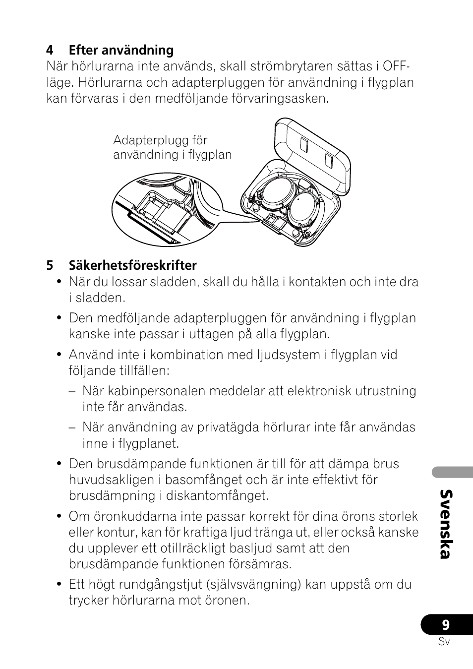 Svenska | Pioneer SE-NC21M User Manual | Page 93 / 196