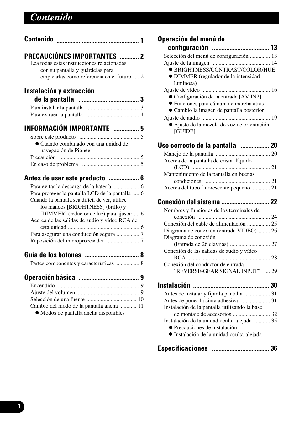 Pioneer AVD-W6210 User Manual | Page 38 / 112