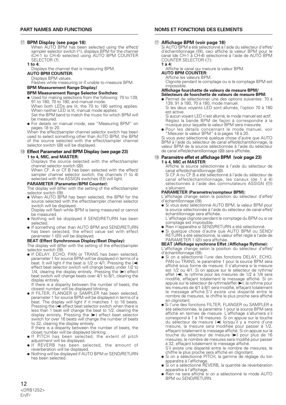 Pioneer DJM-600 User Manual | Page 12 / 110