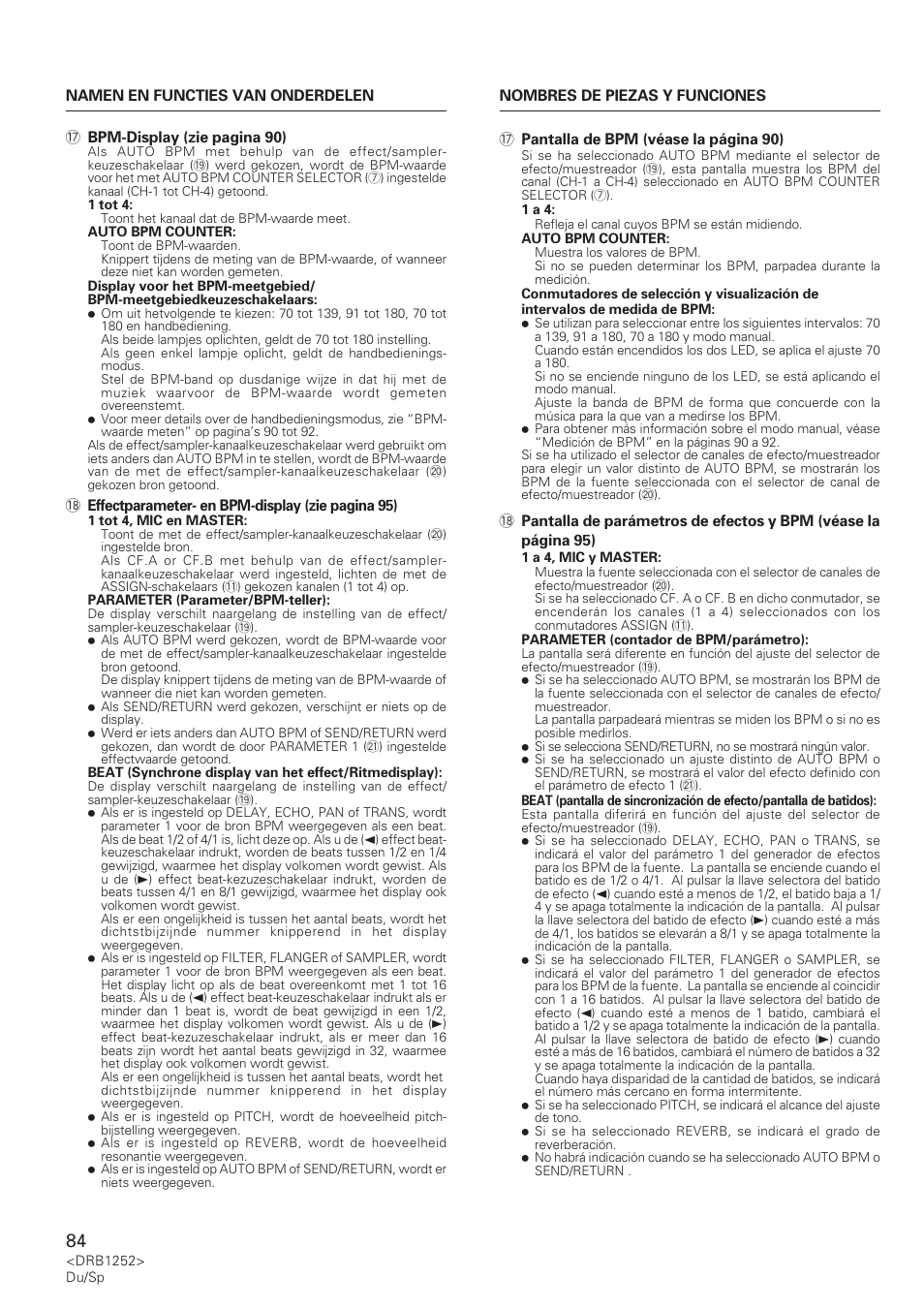 Pioneer DJM-600 User Manual | Page 84 / 110