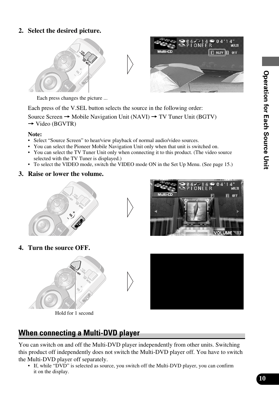When connecting a multi-dvd player | Pioneer AVM-P8000R User Manual | Page 11 / 100