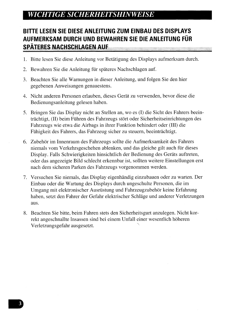 Wichtige sicherheitshinweise | Pioneer AVX-7000 User Manual | Page 36 / 100