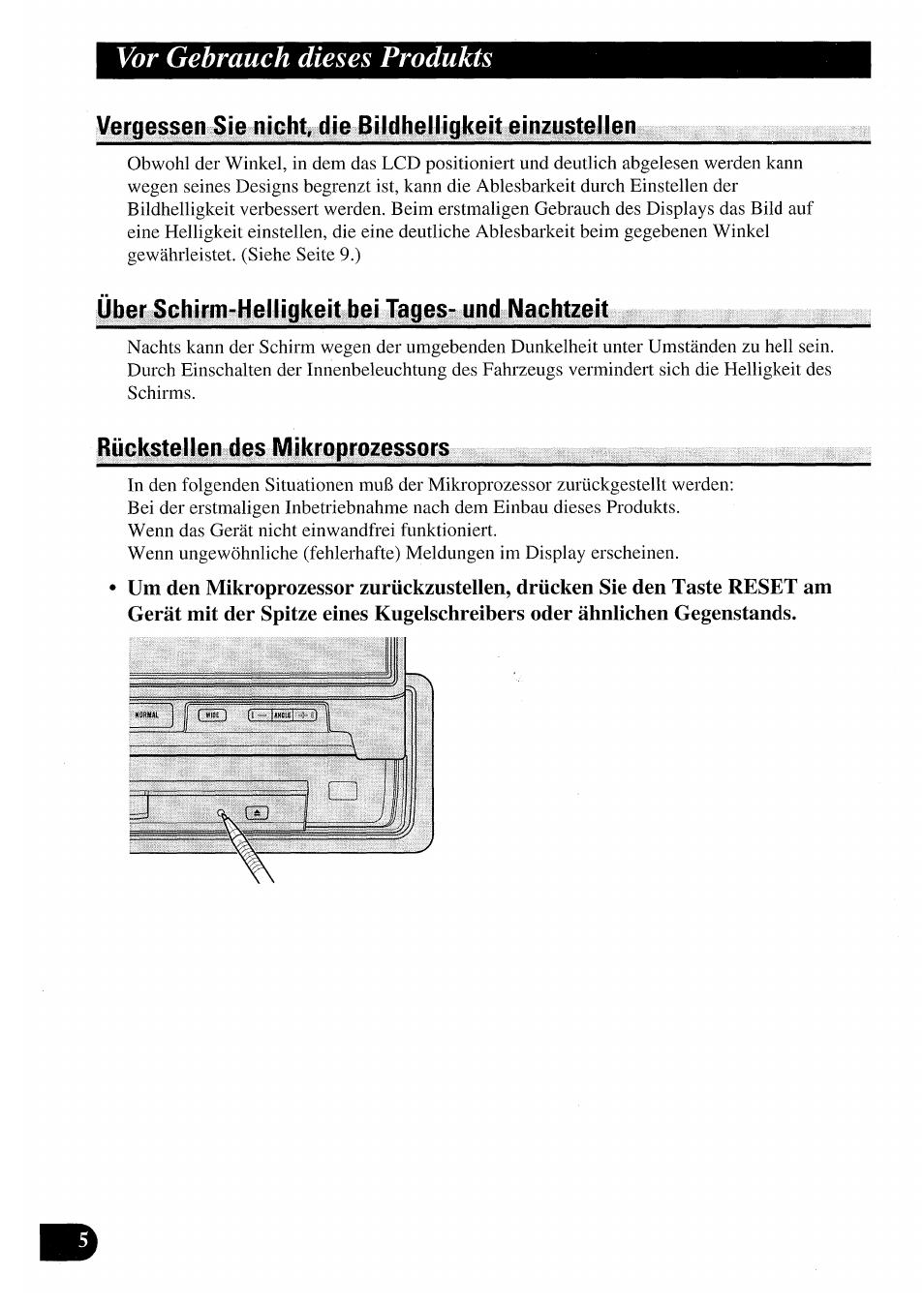 Vor gebrauch dieses produkts | Pioneer AVX-7000 User Manual | Page 38 / 100