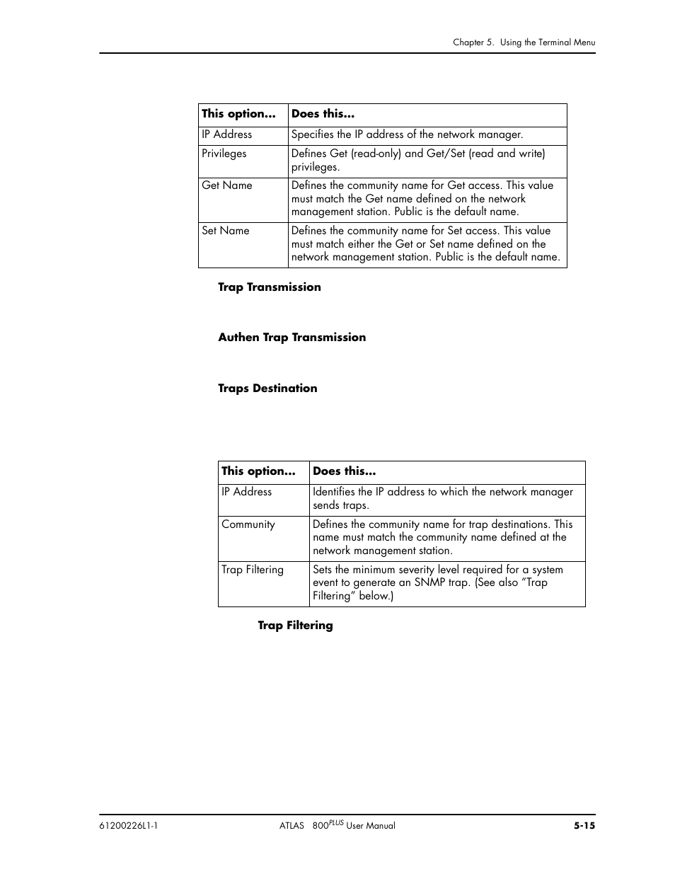 ADTRAN ATLAS 800PLUS User Manual | Page 67 / 166
