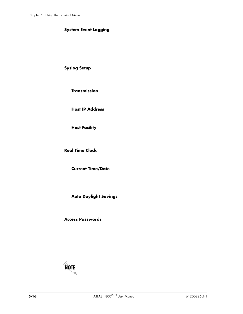 ADTRAN ATLAS 800PLUS User Manual | Page 68 / 166