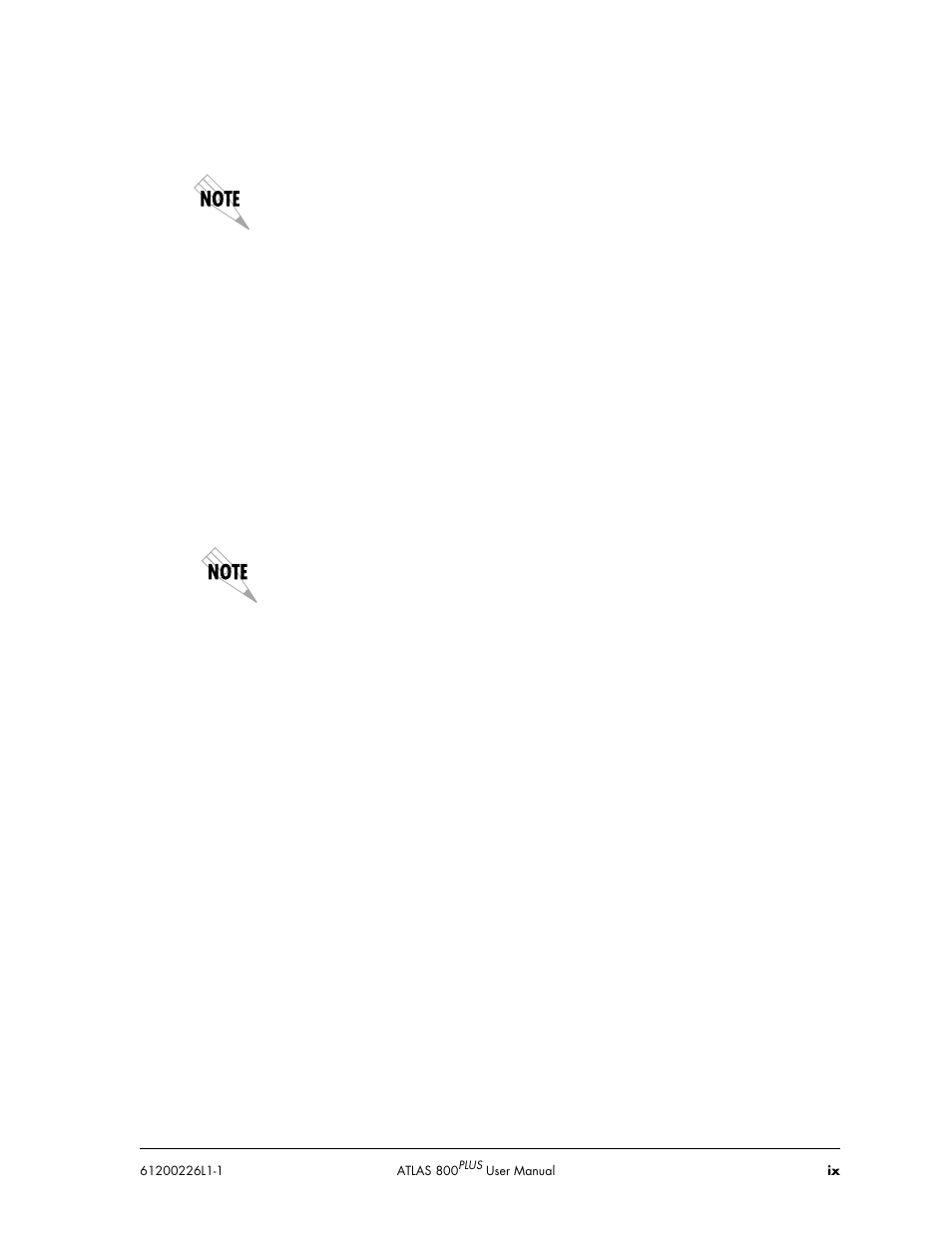 ADTRAN ATLAS 800PLUS User Manual | Page 9 / 166