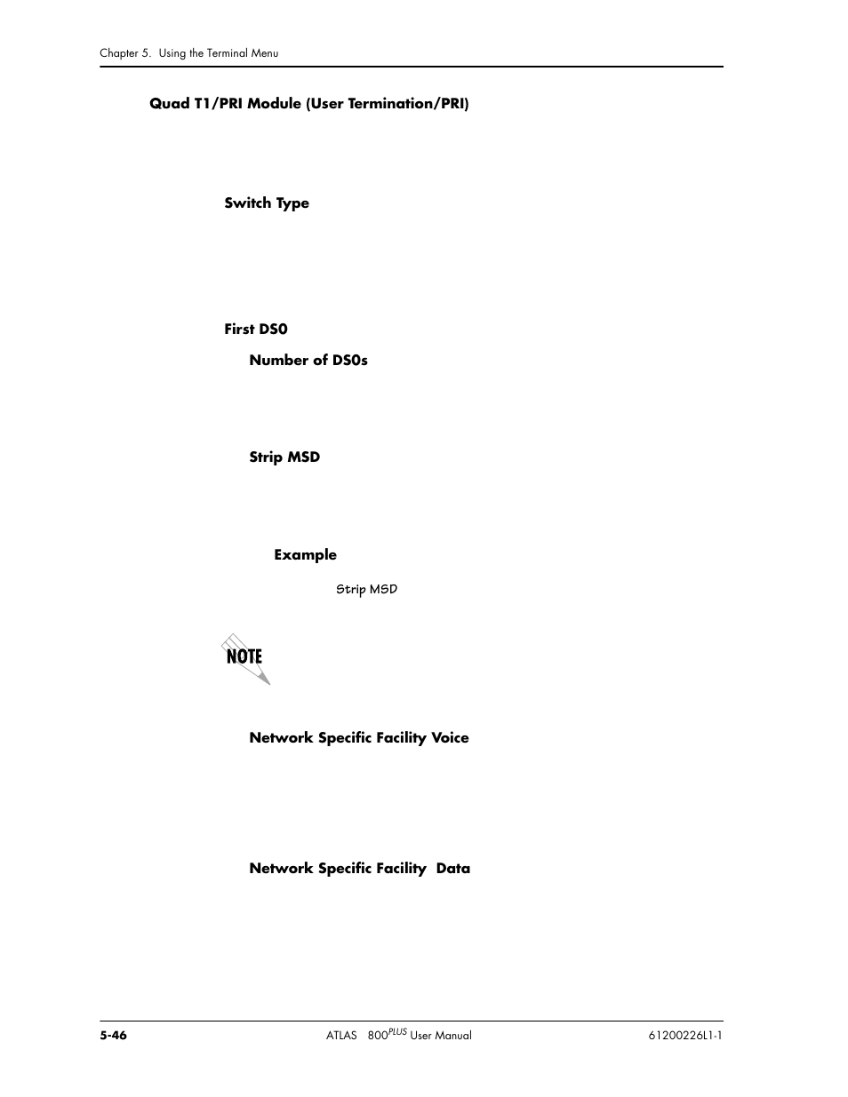 ADTRAN ATLAS 800PLUS User Manual | Page 98 / 166