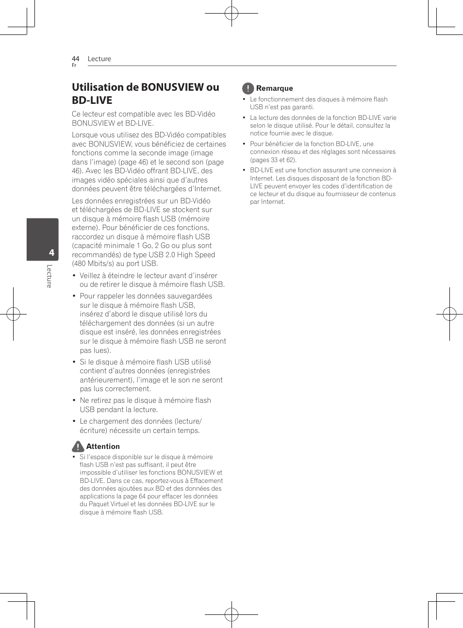 Utilisation de bonusview ou bd-live | Pioneer BCS-222 User Manual | Page 120 / 468