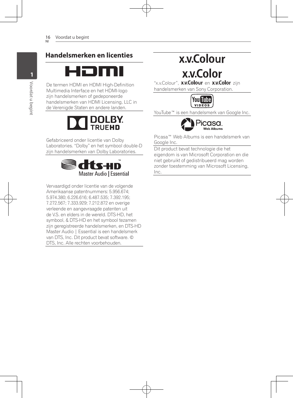 Handelsmerken en licenties | Pioneer BCS-222 User Manual | Page 328 / 468