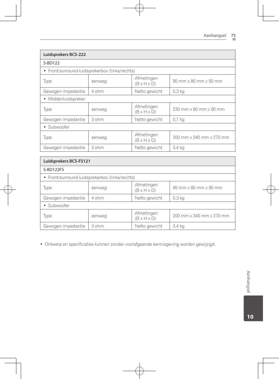 Pioneer BCS-222 User Manual | Page 387 / 468