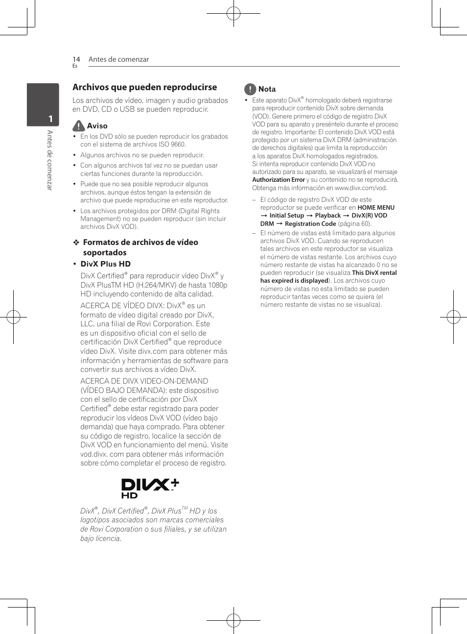 Archivos que pueden reproducirse, Formatos de archivos de vídeo soportados | Pioneer BCS-222 User Manual | Page 402 / 468