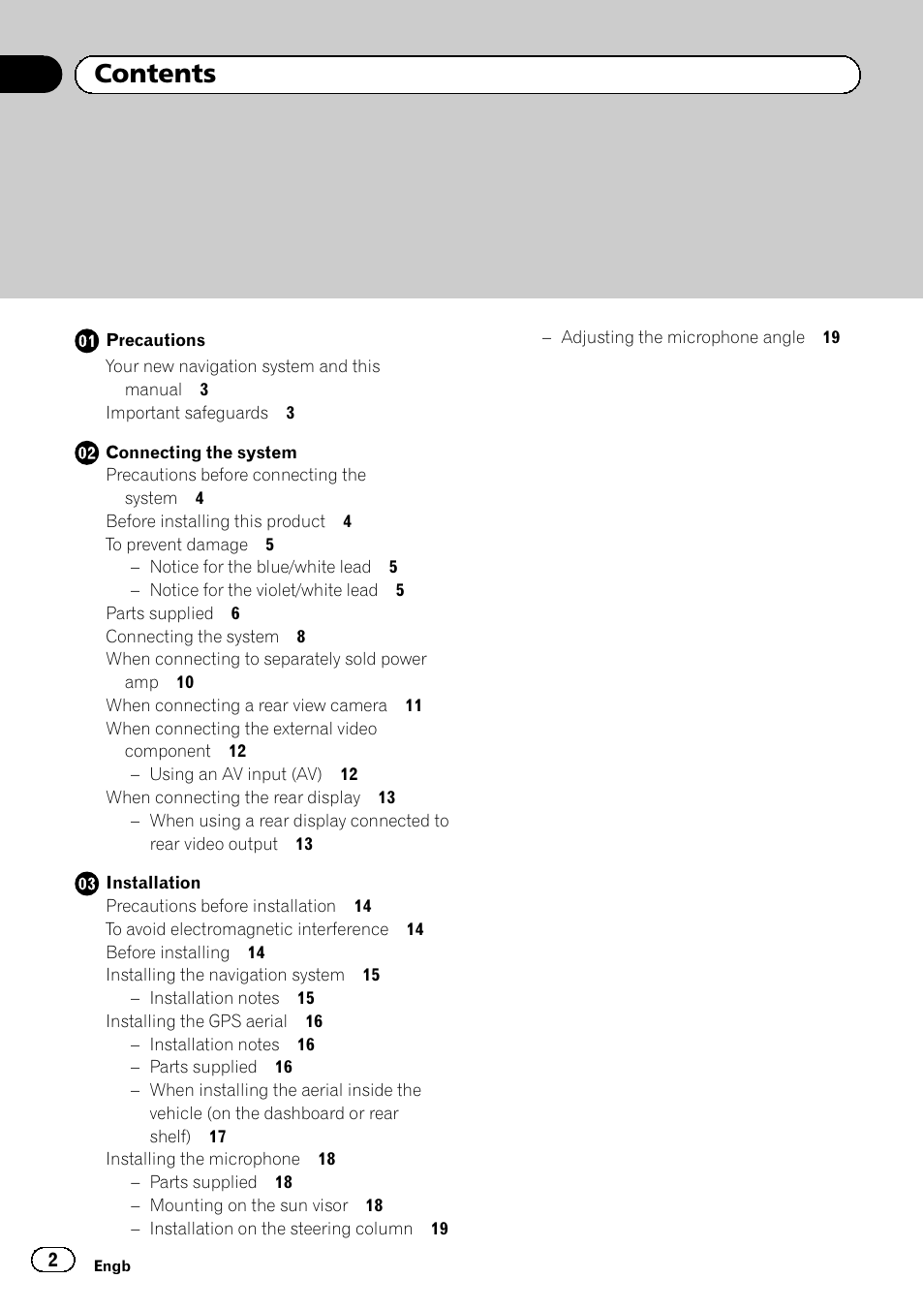 Pioneer AVIC-F840BT User Manual | Page 2 / 124