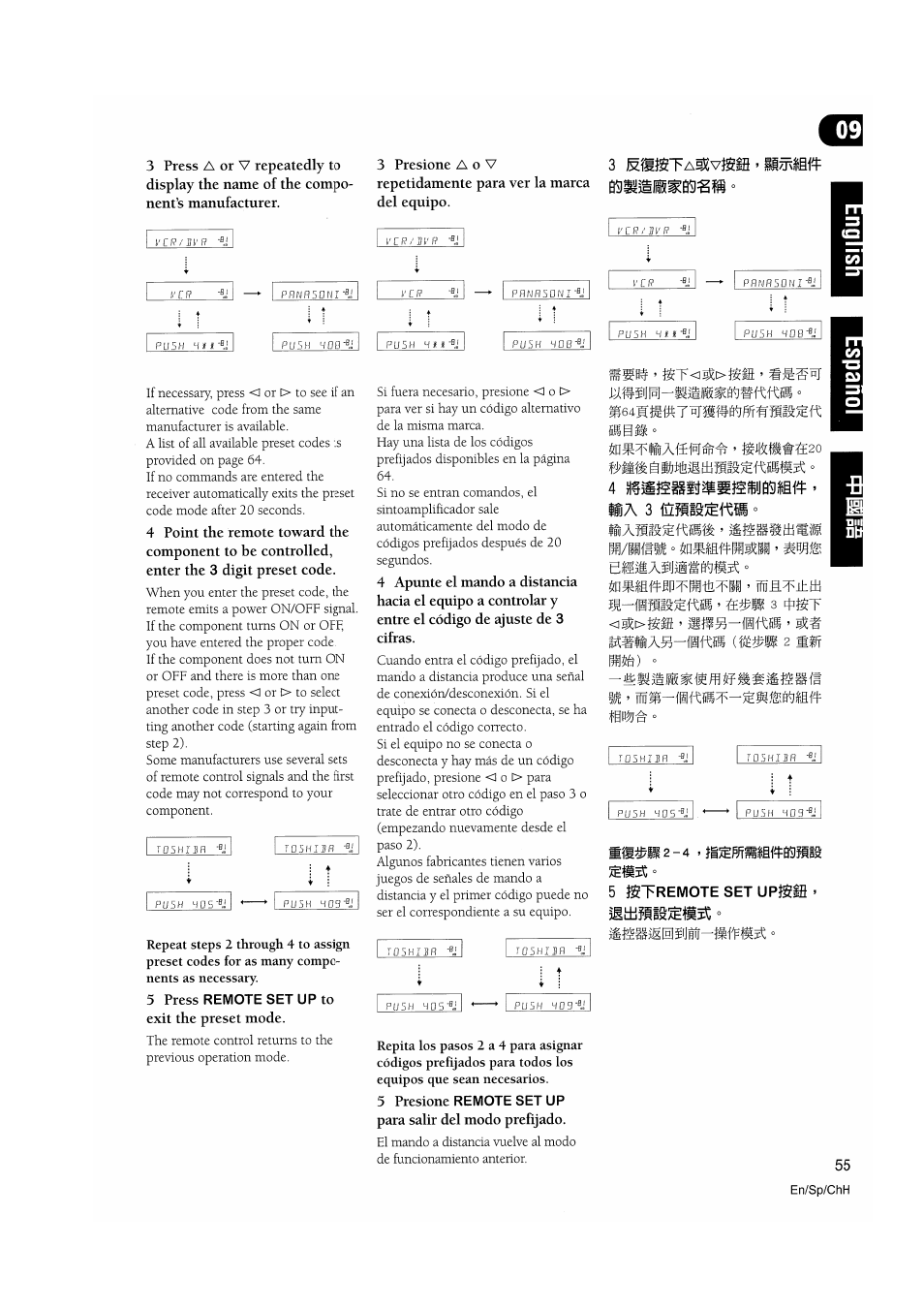 M/wimñ “ mmmmwm > mm, M/wimñ | Pioneer VSX-D510 User Manual | Page 55 / 72