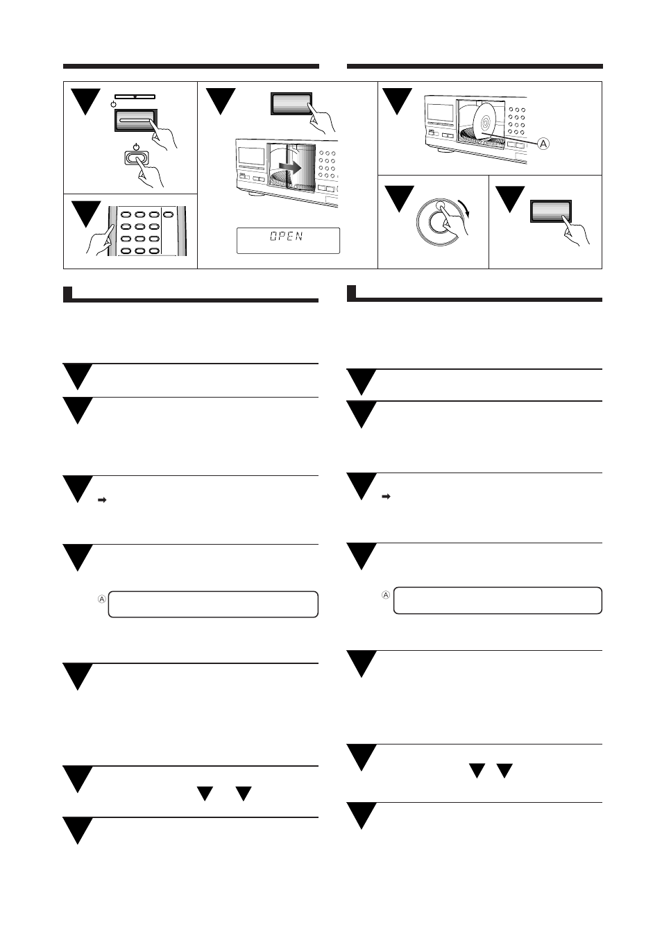 Einlegen der discs, Come caricare i cd | Pioneer PD-F1009 User Manual | Page 42 / 124